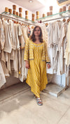 Yellow Jumpsuit Jacket Set - view 2