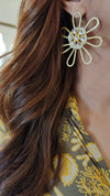 Yellow Tree Motif High Low Midi Dress - view 5