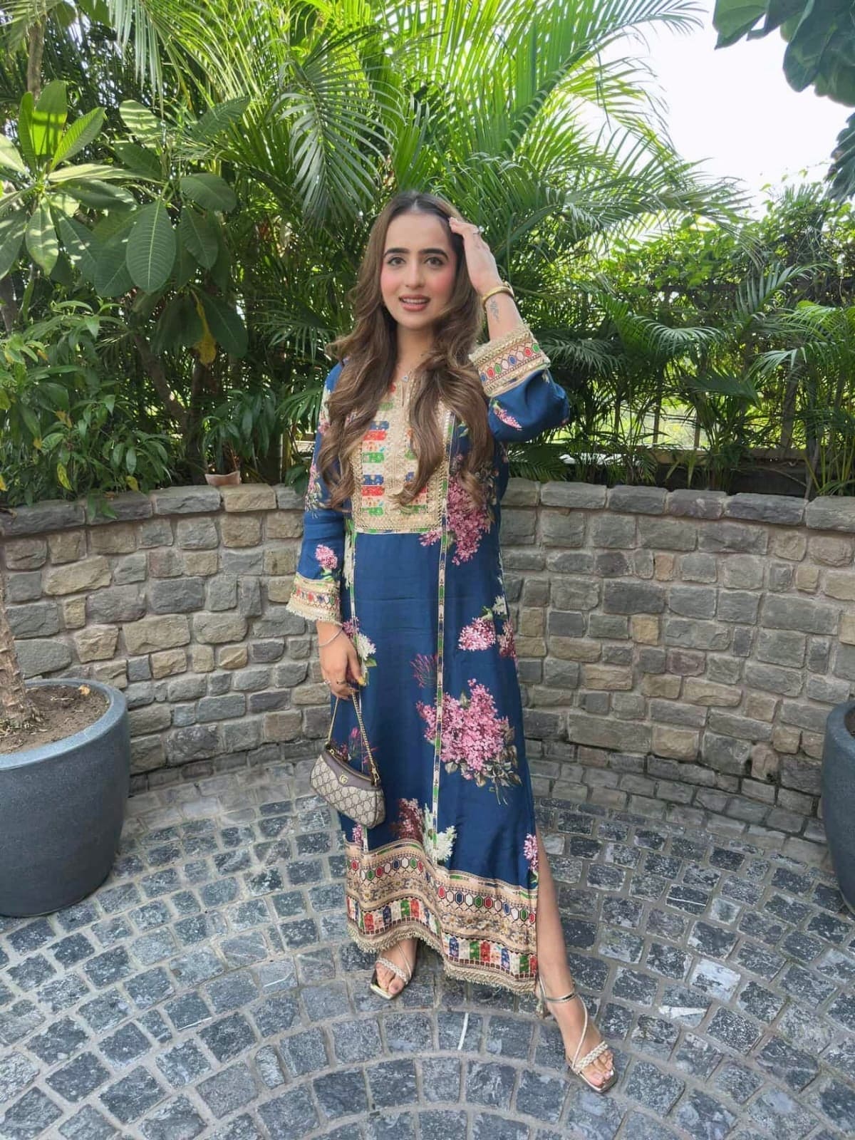 chinese dress ladies Kareena Kapoor Kaftan Dress – Label DC