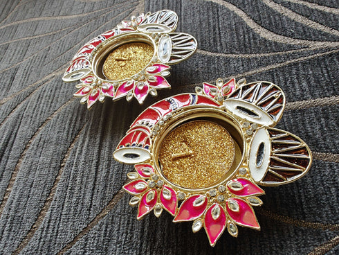 Dholak Shehnai Diya Set - Accessory