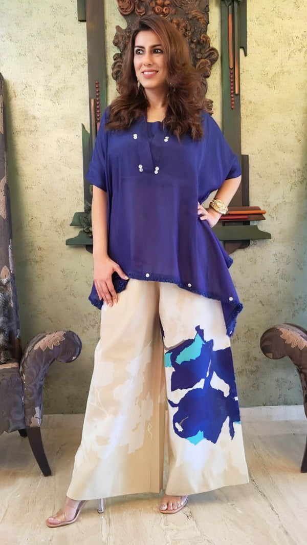 Rose Blue Coord Set
