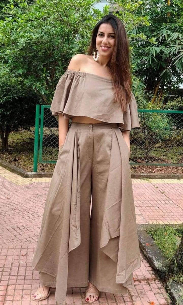Brown Coord Set