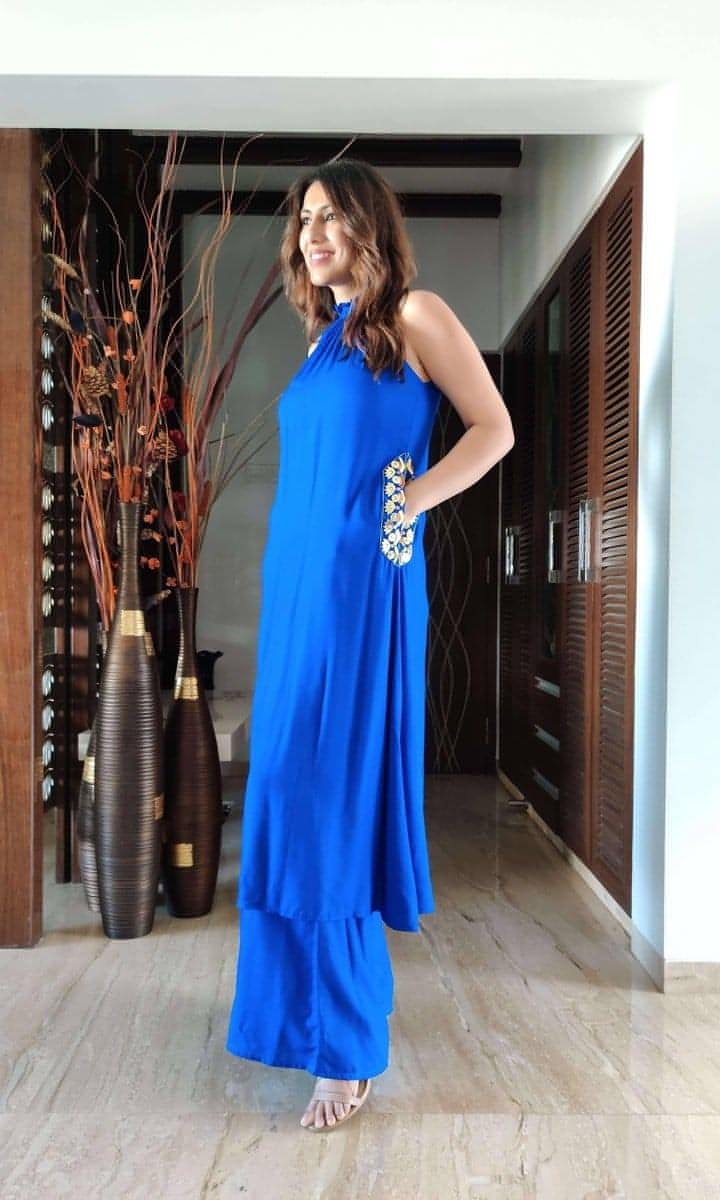 Buy Electric Blue Coord Set Online