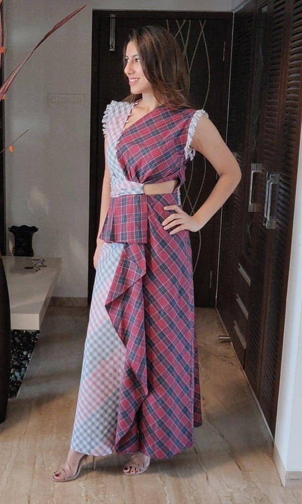 Half and Half Dress